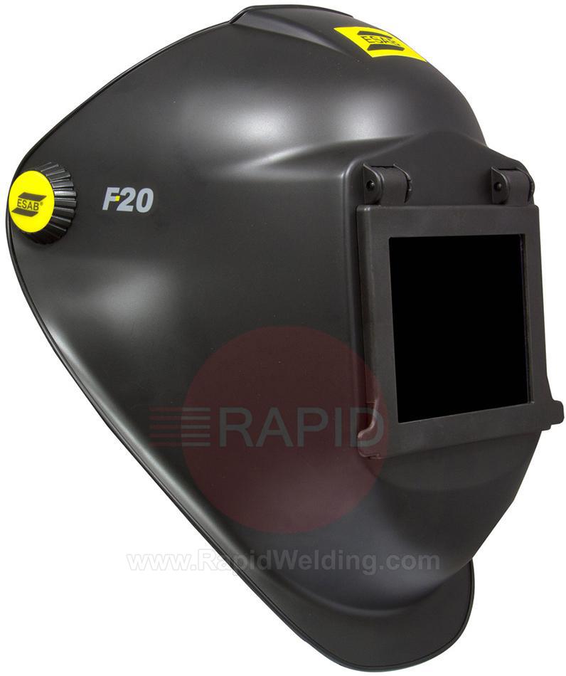 0700000426  ESAB F20 Flip-up Welding Helmet with 110 x 60mm Shade #10 Passive Lens